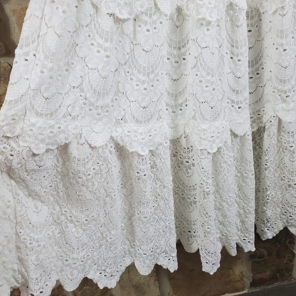 NWT Nightcap 1 XS XXS Positano Lace Maxi Bohemian Boho Dress Gown - Picture 6 of 10